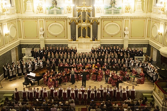 Концерт творческих коллективов СПбГИК  на сцене Государственной академической капеллы